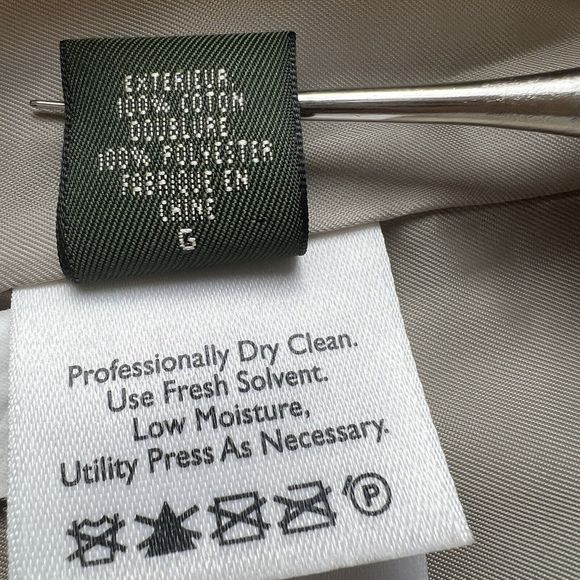 Eddie Bauer Blazer Men’s L Khaki Cotton Canvas Unstructured Casual Oversized - Picture 10 of 16